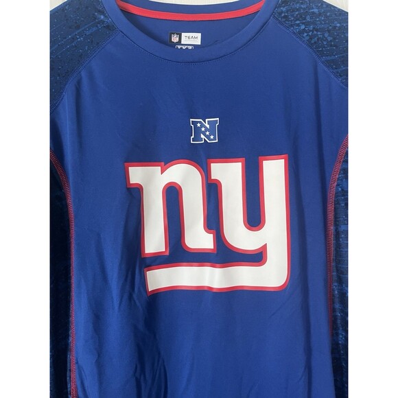 NFL New York Giants Long Sleeve Short Men Large - Picture 3 of 6